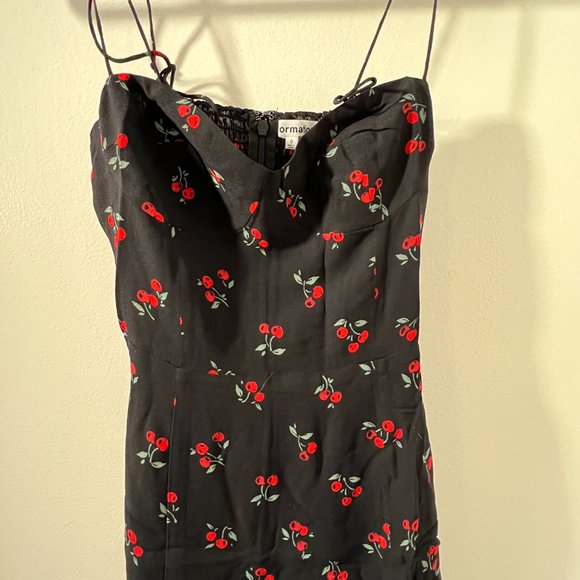 Reformation Juliette Dress in Black Cherry - Picture 11 of 15